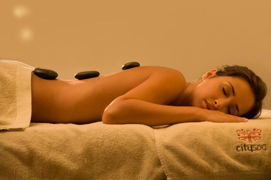 Hot & Cold Stone Massage — CitySpa